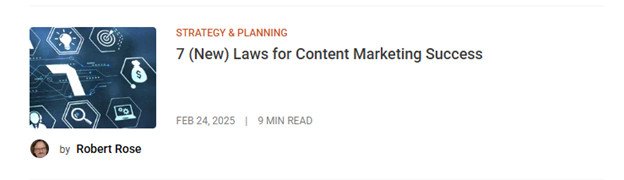 7 (Mới) Quy Tắc Thành Công Trong Content Marketing