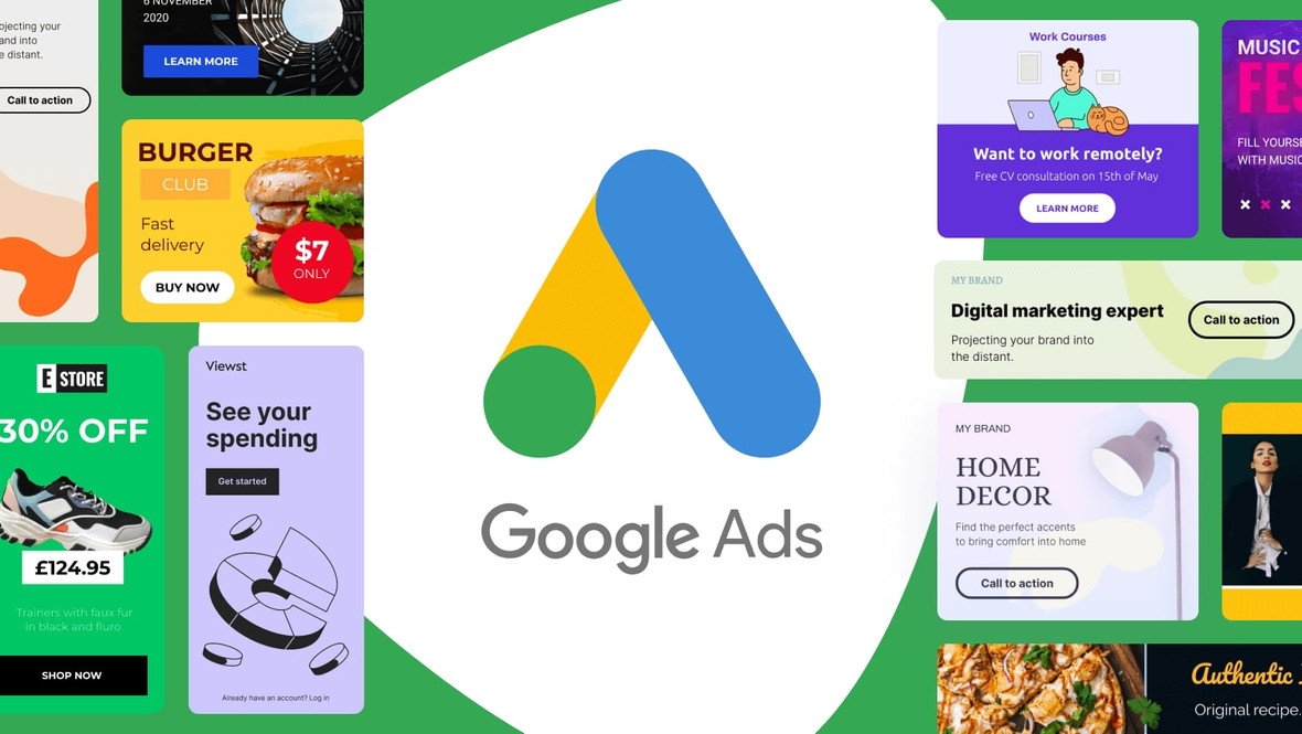 Biểu tượng Google Ads đại diện cho quảng cáo trực tuyến