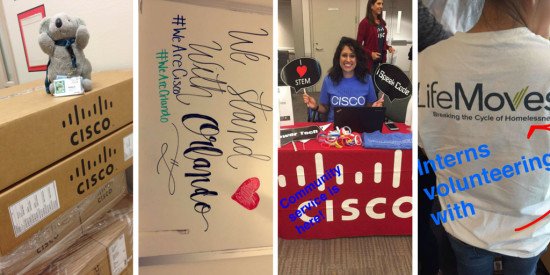 Chiến dịch marketing người ảnh hưởng nội bộ #WeAreCisco của Cisco trên Snapchat, thể hiện sự tương tác với thế hệ Gen Z.