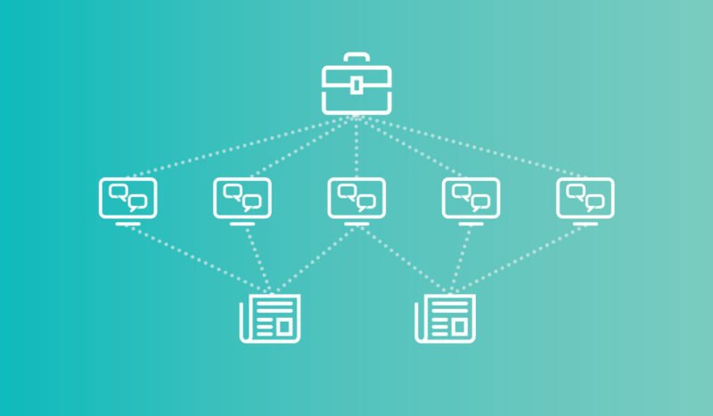 Hình minh họa chiến dịch email marketing tự động trong lịch biên tập nội dung