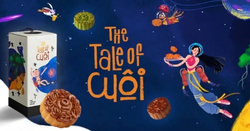 Nhân vật Chú Cuội và Chị Hằng trong chiến dịch The Tale of Cuội của The Coffee House