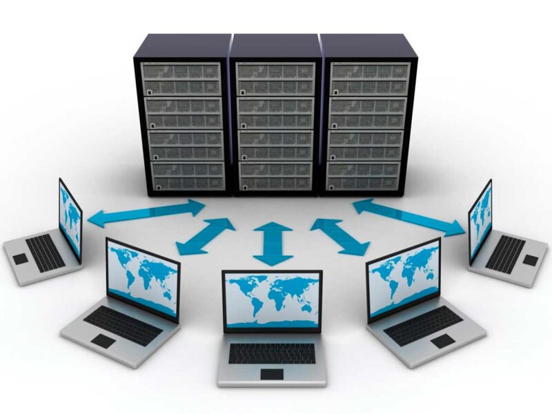 Sơ đồ mô tả phương thức hoạt động của máy chủ ảo VPS