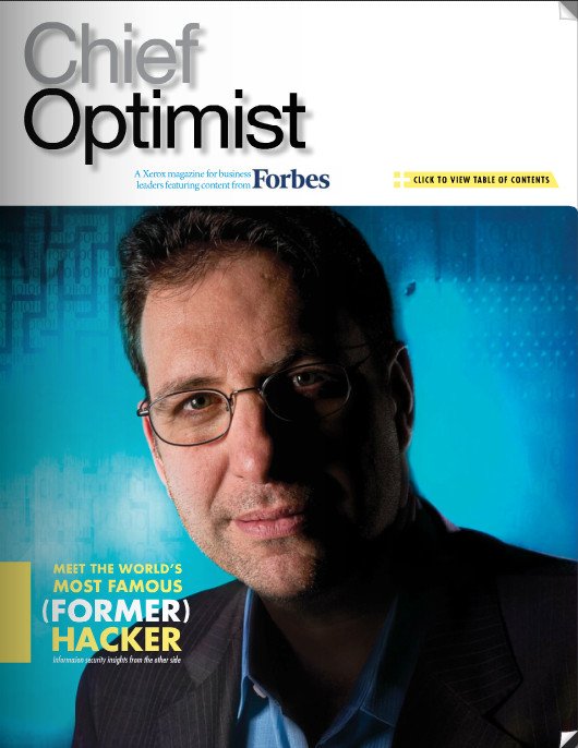 Tạp chí Chief Optimist của Xerox, phát triển từ chiến dịch email marketing tạo điểm nhấn.