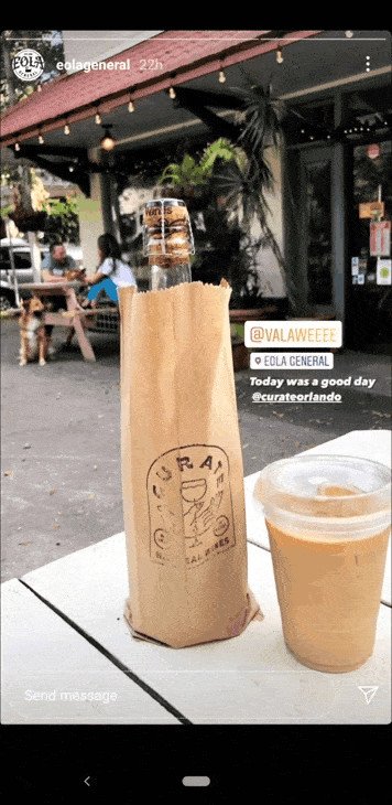 Ví dụ nội dung biến mất (Stories)