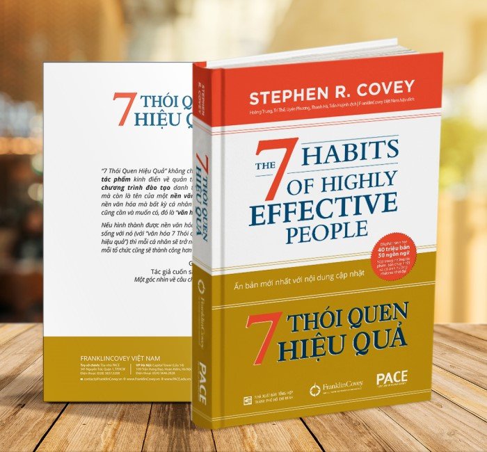 7 Thói quen hiệu quả - The 7 Habits of Highly Effective People - Tác giả Stephen R. Covey