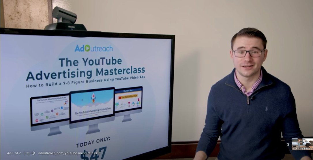 Ad Outreach quảng bá Masterclass trên YouTube