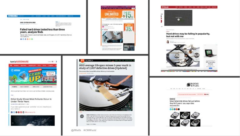 Ảnh chụp màn hình các bài báo trên Network World và Ars Technica, minh họa kết quả thành công khi kết hợp content và PR.