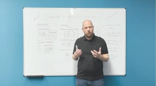 Ảnh minh họa video Whiteboard Friday của Moz trên YouTube, chứng minh cách syndication nội dung video mở rộng phạm vi tiếp cận.