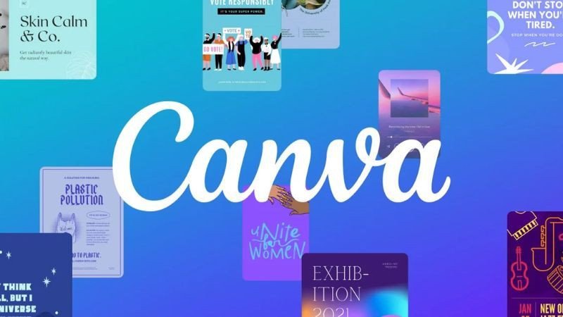 Bạn có thể thiết kế Moodboard với Canva, một công cụ thiết kế trực tuyến phổ biến