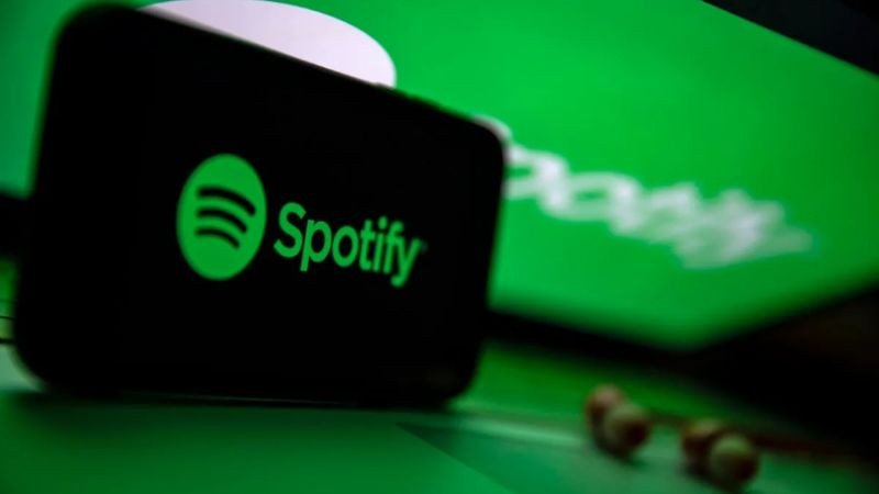 Bảng màu xanh lá cây của logo Spotify