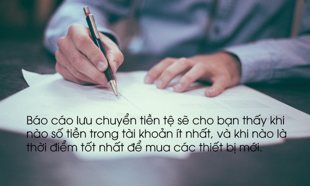 Báo cáo lưu chuyển tiền tệ