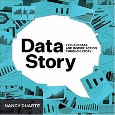 Bìa sách DataStory giúp biến dữ liệu thành câu chuyện cuốn hút