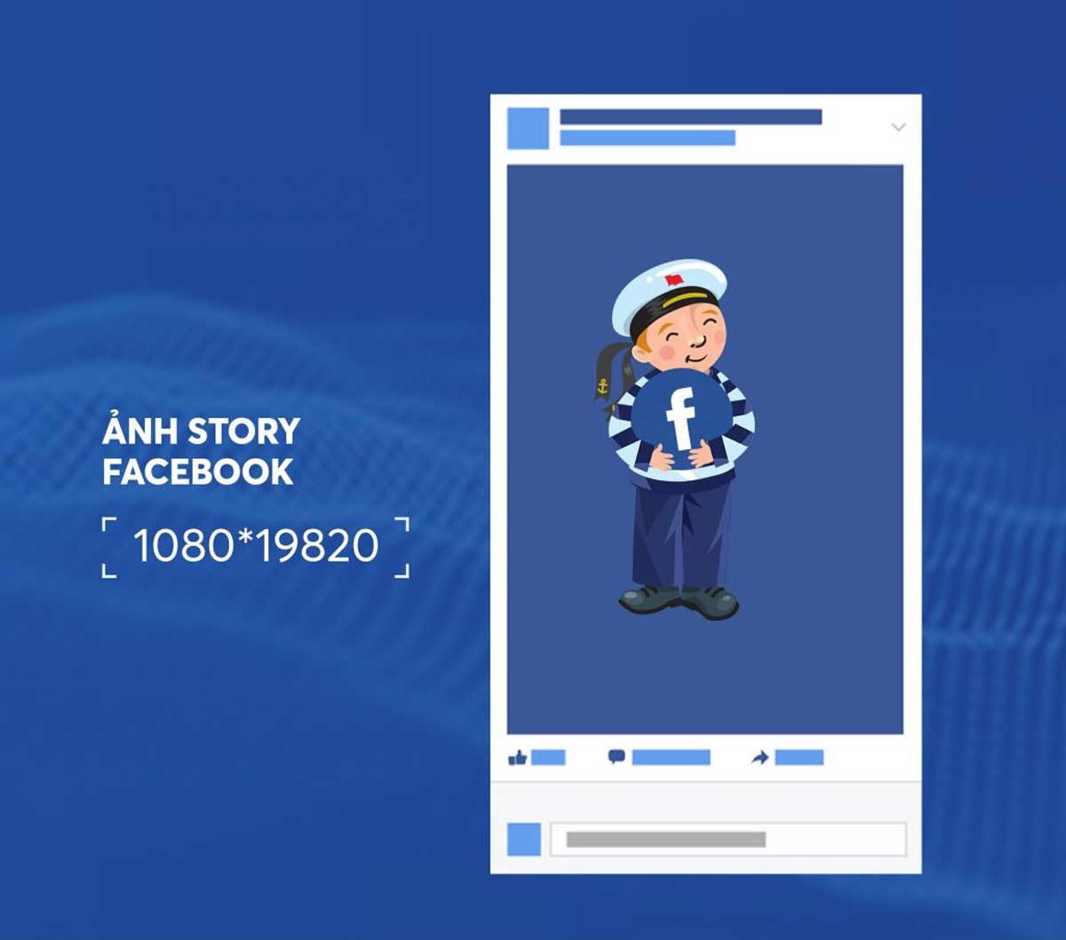 Biểu đồ kích thước ảnh Facebook Story và các định dạng khác