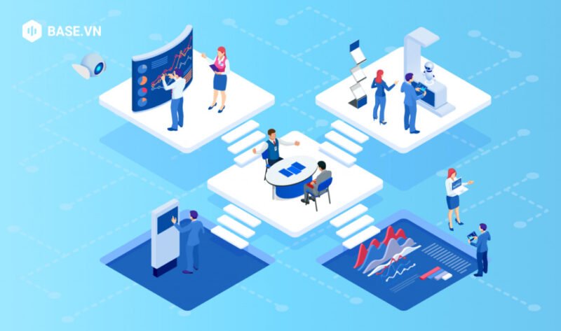 Biểu đồ minh họa khái niệm Data và mối liên hệ với thông tin có giá trị