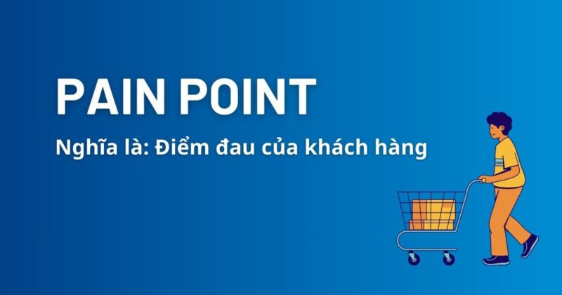 Biểu đồ minh họa khái niệm Pain Point trong kinh doanh