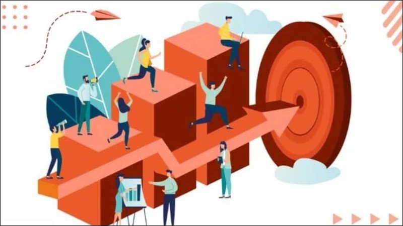 Biểu đồ tăng trưởng doanh số và lợi nhuận, minh họa tác động tích cực của chiến lược thương hiệu đến mục tiêu kinh doanh