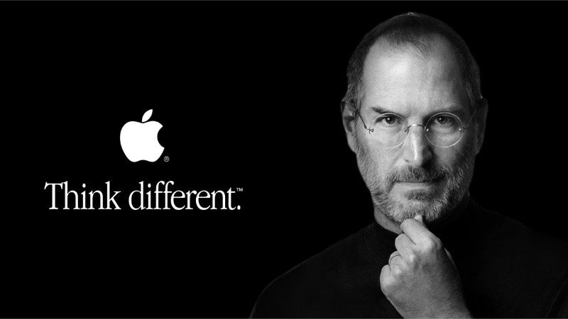 Biểu tượng "Think Different" của Apple đại diện cho sự sáng tạo và khác biệt