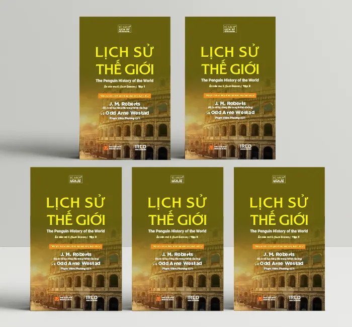 Bộ sách Lịch sử Thế Giới Penguin 5 tập, tổng quan lịch sử nhân loại