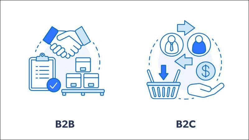 Cả 2 hình thức B2B và B2C đều có ưu và nhược điểm riêng