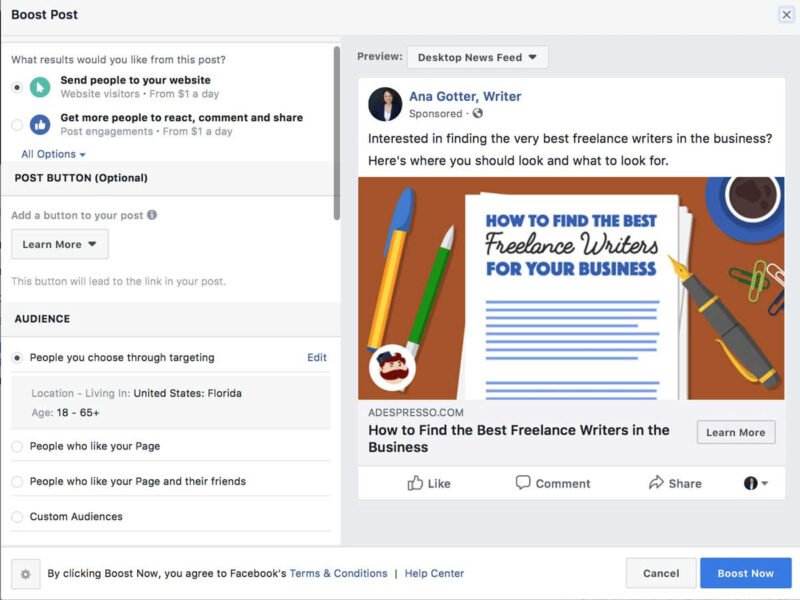 Các định dạng quảng cáo Facebook Ads đa dạng giúp tiếp cận khách hàng hiệu quả