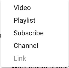 Các tùy chọn màn hình kết thúc của YouTube