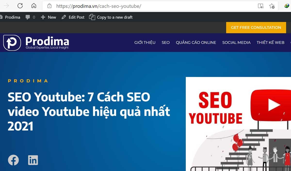 Cấu trúc URL tĩnh điển hình trong SEO