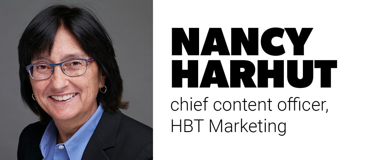 Chân dung Nancy Harhut, giám đốc nội dung, HBT Marketing