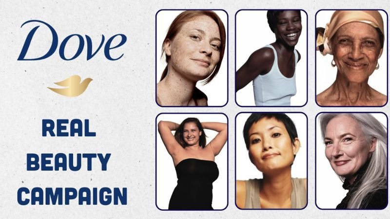 Chiến dịch “Real Beauty” sử dụng hình ảnh phụ nữ đa dạng, chân thực