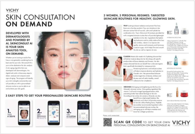 Chiến dịch Vichy SkinConsult AI cá nhân hóa trải nghiệm khách hàng