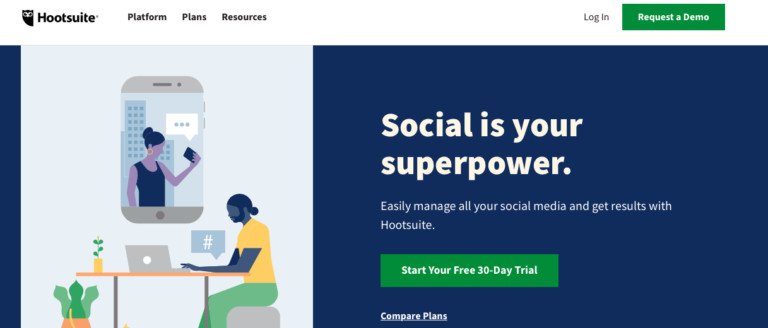 Công cụ theo dõi truyền thông xã hội Hootsuite