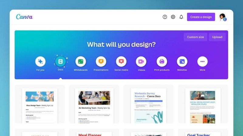 Công cụ thiết kế đồ họa Canva