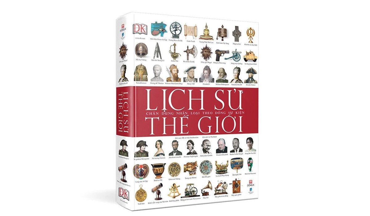 Cuốn sách Lịch sử Thế Giới, chân dung nhân loại theo dòng sự kiện