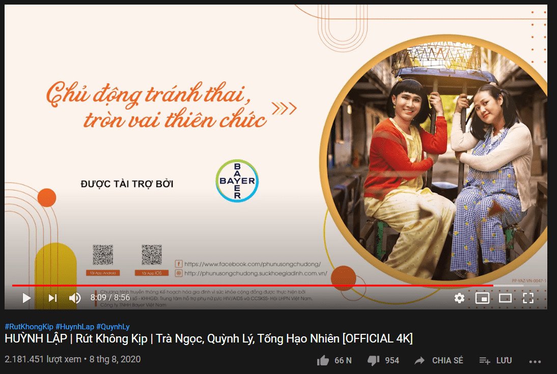 Diễn viên Huỳnh Lập tạo nội dung táo bạo góp phần tạo Viral Marketing