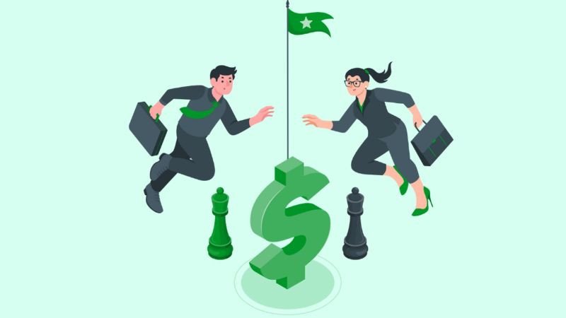 Định giá cạnh tranh là một chiến lược mà một công ty đặt giá sản phẩm hoặc dịch vụ dựa trên giá của các đối thủ cạnh tranh