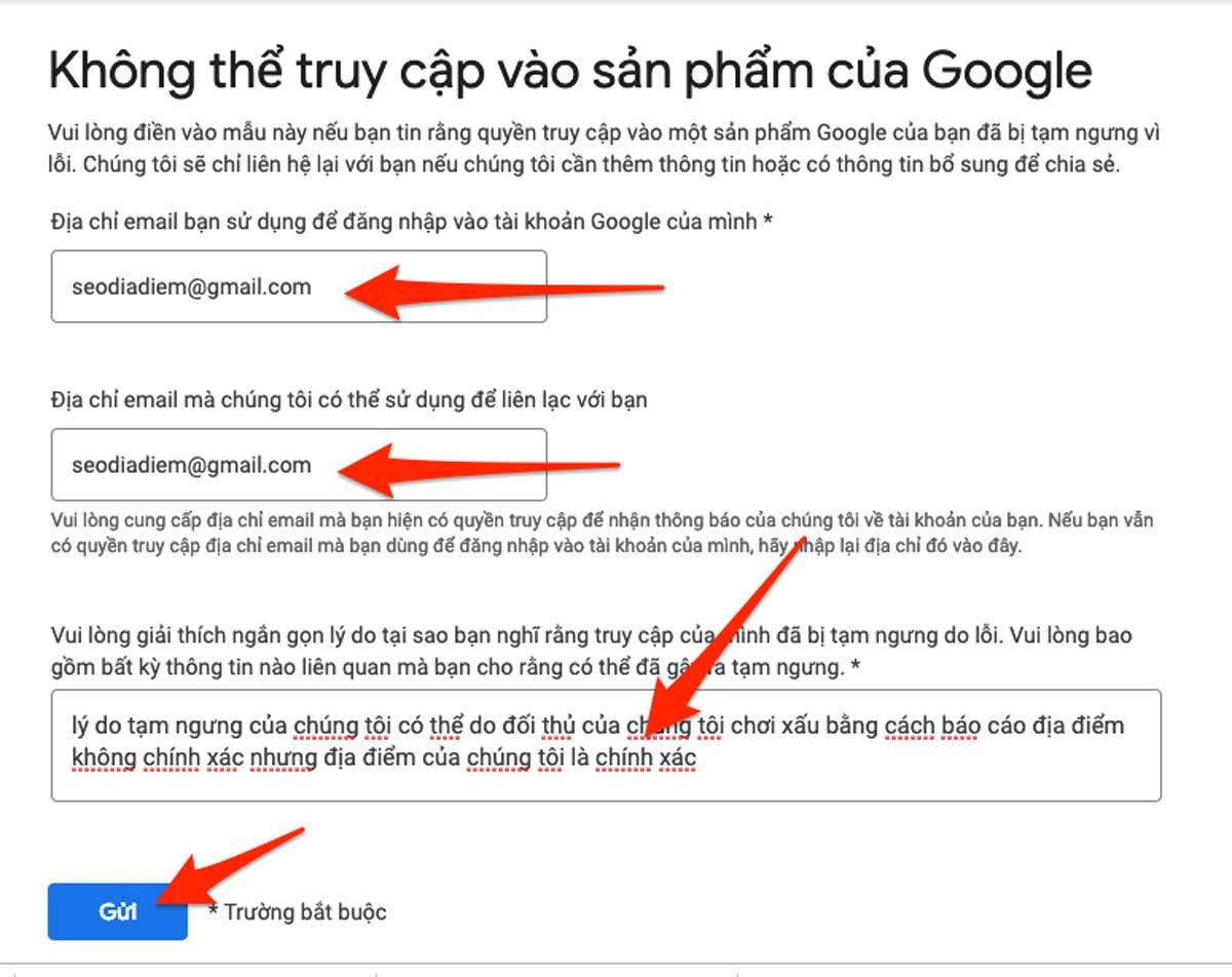 Ghi nhớ khi đặt tên doanh nghiệp trên Google My Business