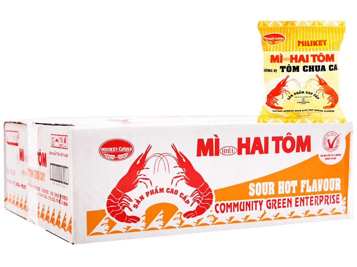 Gói mì Miliket, biểu tượng của chiến lược định giá thấp trong Price của 4P marketing