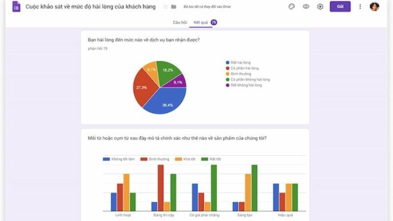 Google Forms giúp thu thập dữ liệu tự động vào bảng tính Google