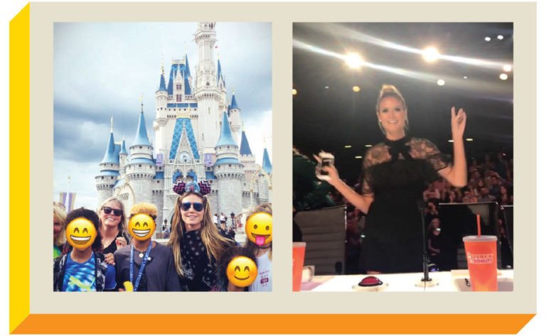 Heidi Klum và sản phẩm Dunkin Donuts, ví dụ về thiếu minh bạch trong marketing người ảnh hưởng