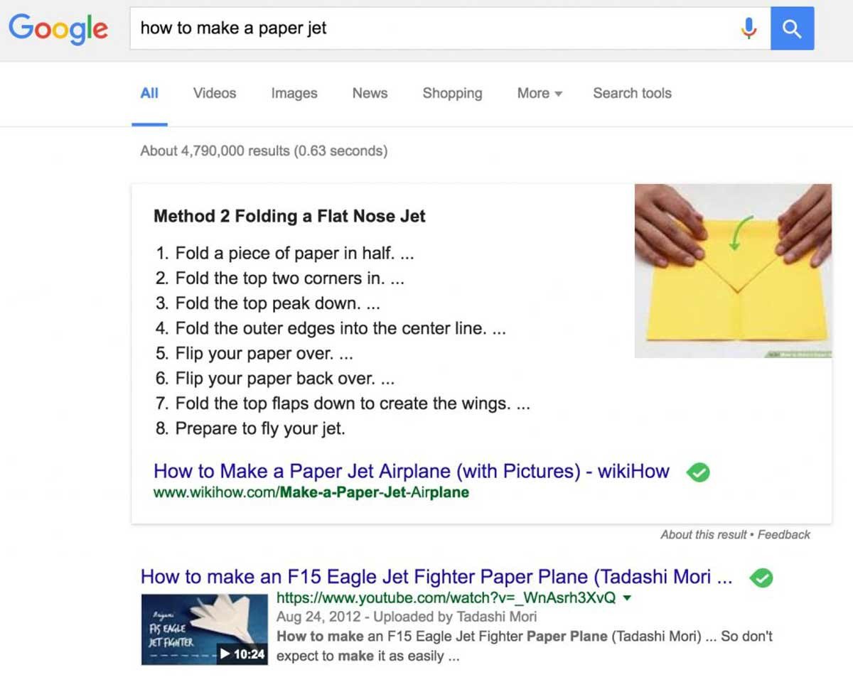 Hiển thị Featured Snippet giúp nâng cao khả năng hiển thị của SEO bất động sản