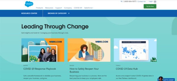 Hình ảnh chiến lược nội dung thích ứng của Salesforce