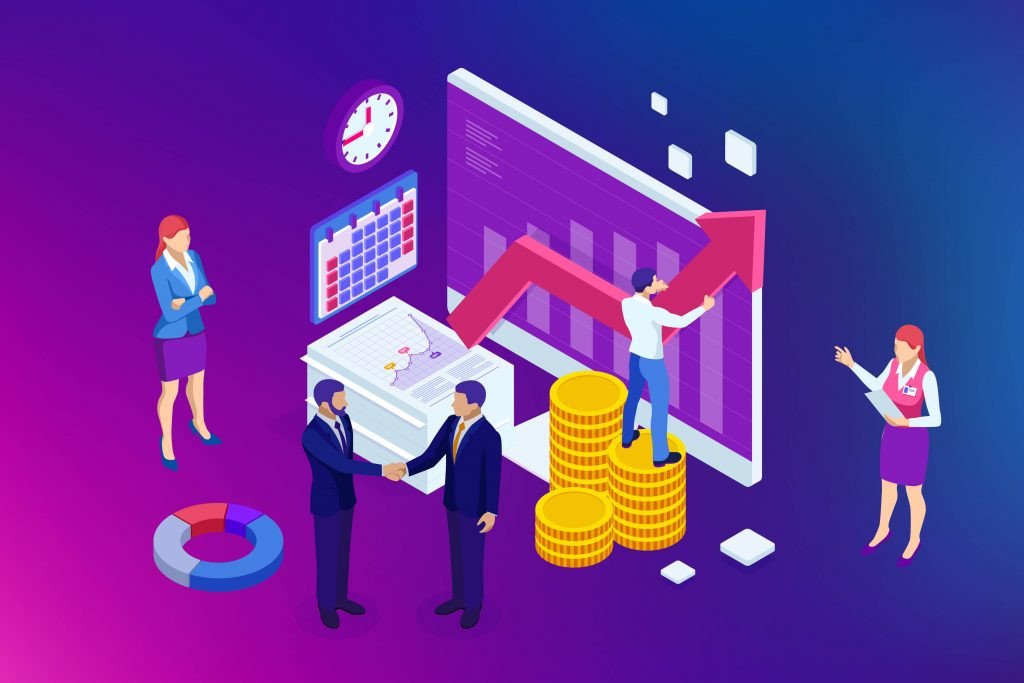 Hình ảnh minh họa các trụ cột tài chính trong nền kinh tế, nhấn mạnh vai trò điều tiết, cung cấp vốn và phát triển doanh nghiệp