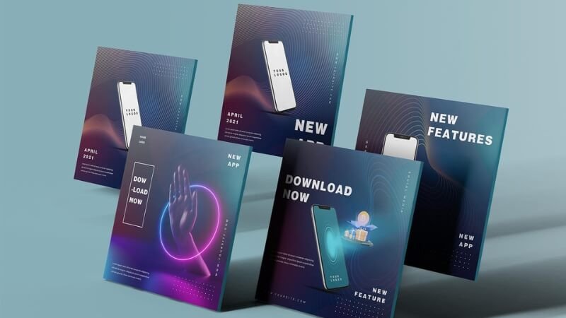 Hình ảnh minh họa Media Kit dạng in ấn, phù hợp cho hội thảo và sự kiện ngoại tuyến