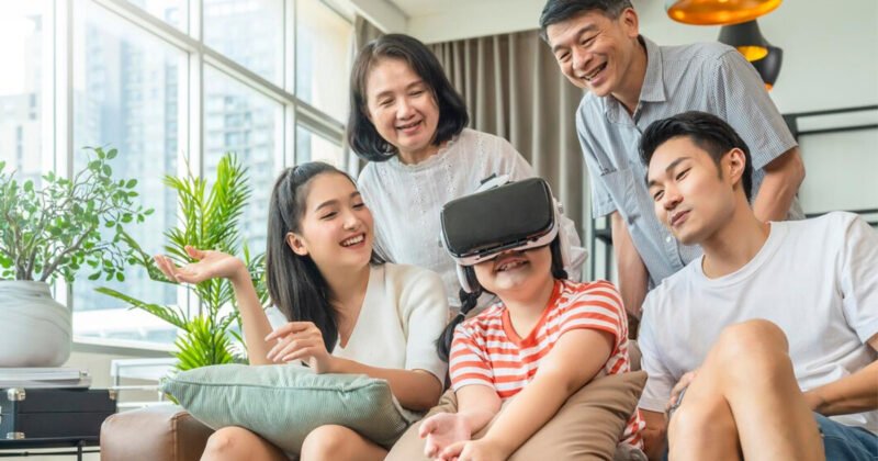 Hình ảnh minh họa thế hệ Gen X với phong cách đa dạng và tự do, đại diện cho những người sinh từ 1965 đến 1980.
