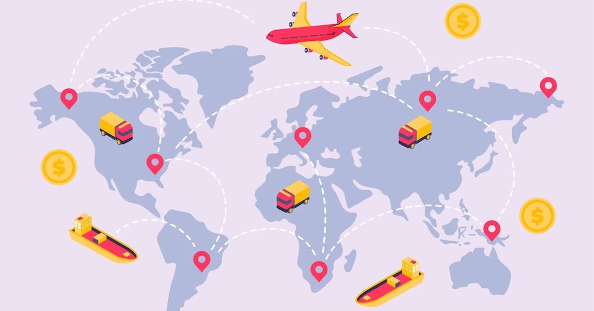 Hình ảnh mô tả các thách thức mà ngành Supply chain phải đối mặt, bao gồm biến động kinh tế, giới hạn thời gian, công nghệ, độ phức tạp và nguồn nhân lực.