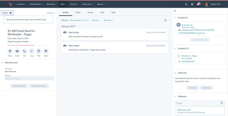 HubSpot Sales Hub: Nâng cao hiệu suất bán hàng và quản lý khách hàng