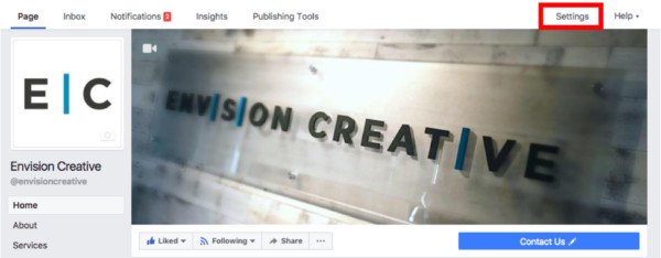 Hướng dẫn cài đặt chặn từ ngữ gây khó chịu trên Facebook, bước 1.