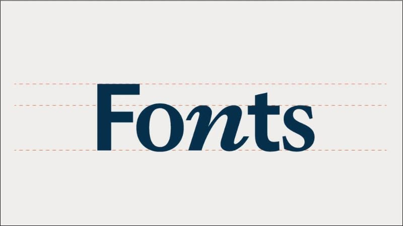 Hướng dẫn lựa chọn và sử dụng font chữ trong Brand Guidelines để thể hiện tính cách thương hiệu.
