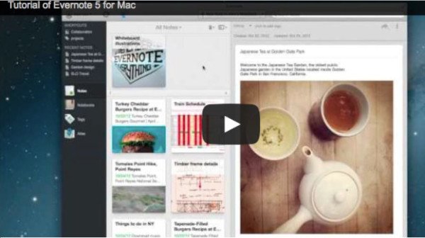 Hướng dẫn sử dụng sản phẩm Evernote thông qua video hướng dẫn chi tiết