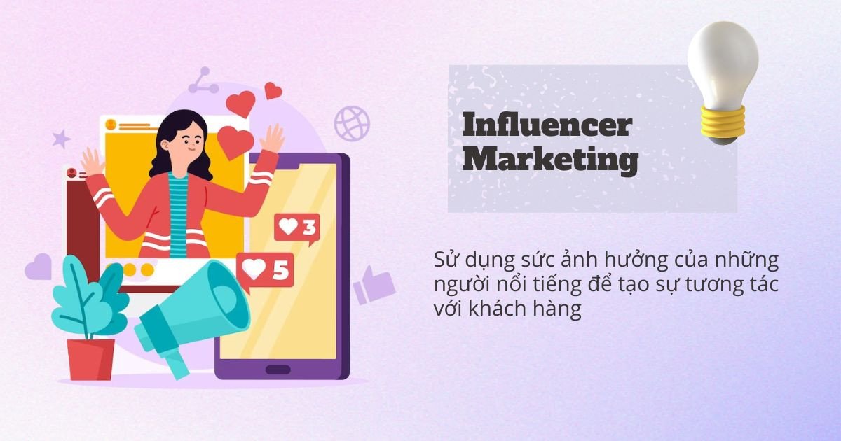 Influencer đang tạo nội dung trên mạng xã hội, minh họa hình thức Influencer Marketing giúp doanh nghiệp tiếp cận khách hàng thông qua những người có ảnh hưởng.