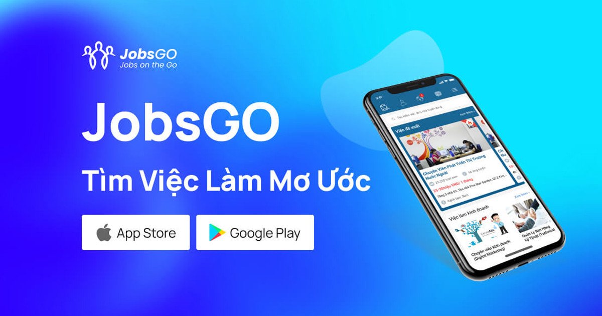 JobsGO.vn, nền tảng tuyển dụng sử dụng AI tối ưu hóa CV và kết nối việc làm.